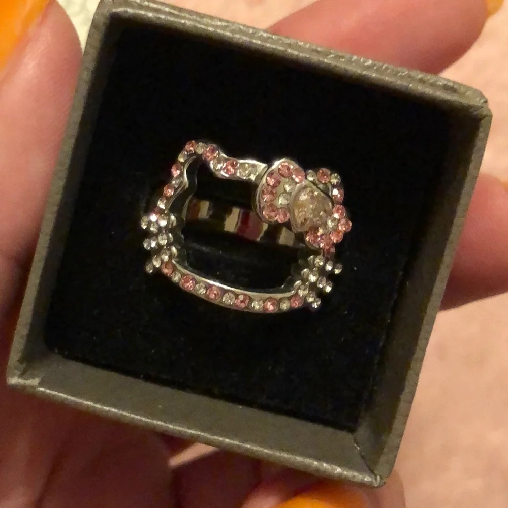 SANRIO Hello Kitty Pave Ring